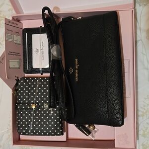 Nanette Lepore Elegant Black Crossbody Bag